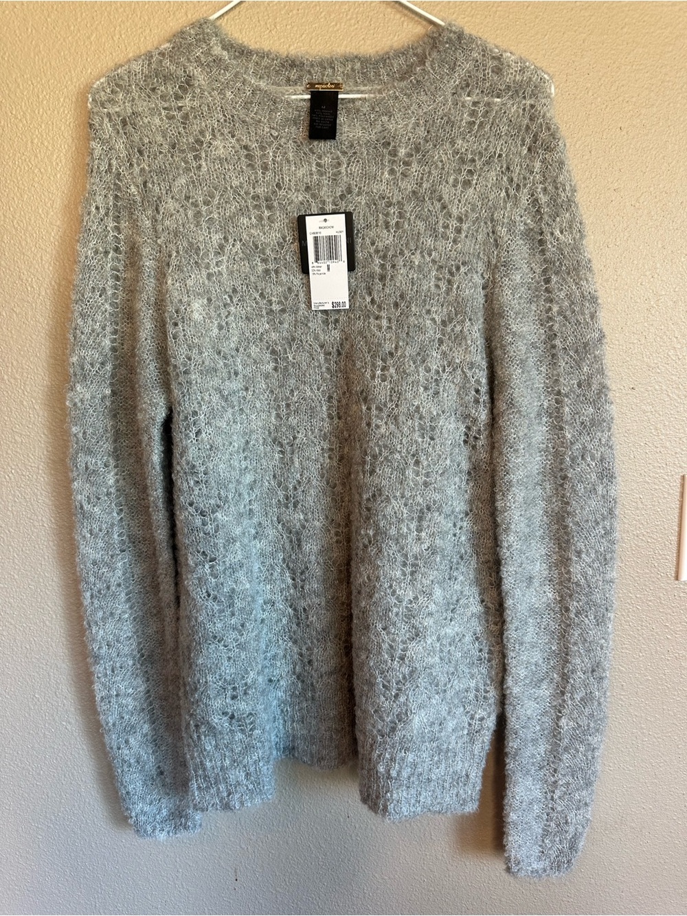 Magaschoni Cashmere sweater, grey